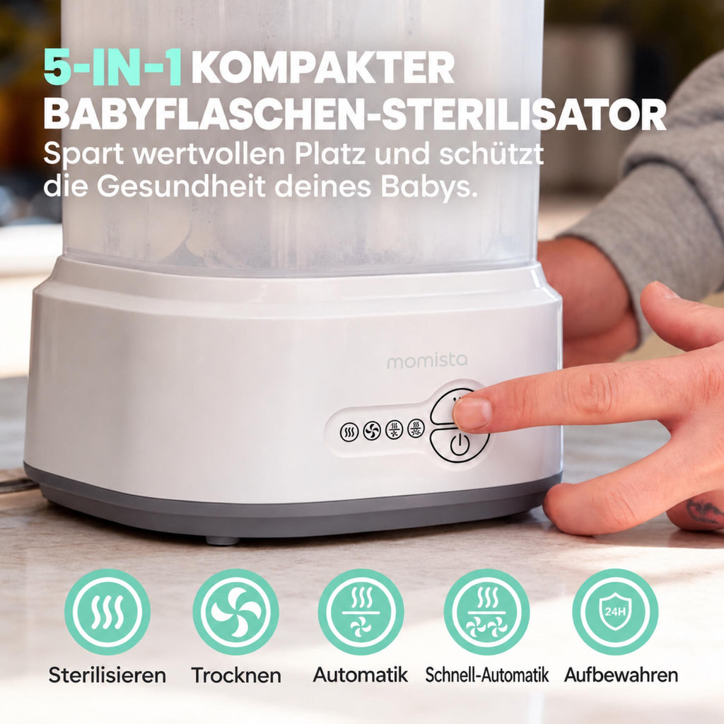 SteriCare – Flaschensterilisator mit Trocknungsfunktion