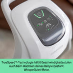 SwingEase – Elektrische Babywippe mit 6 Schaukelstufen