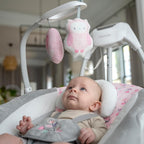 SwingEase – Elektrische Babywippe mit 6 Schaukelstufen