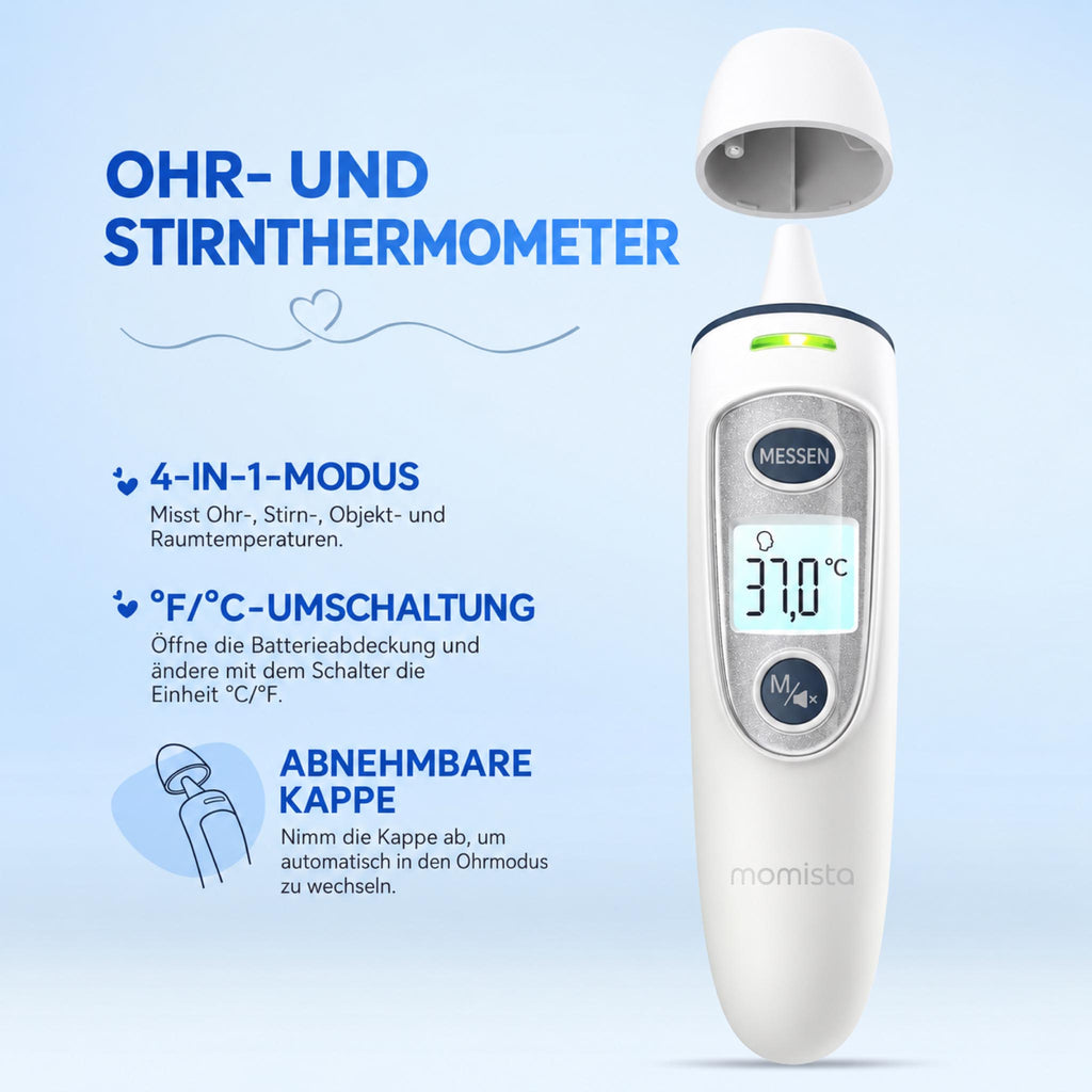 TempCare – Digitales Ohrthermometer für Babys & Kinder