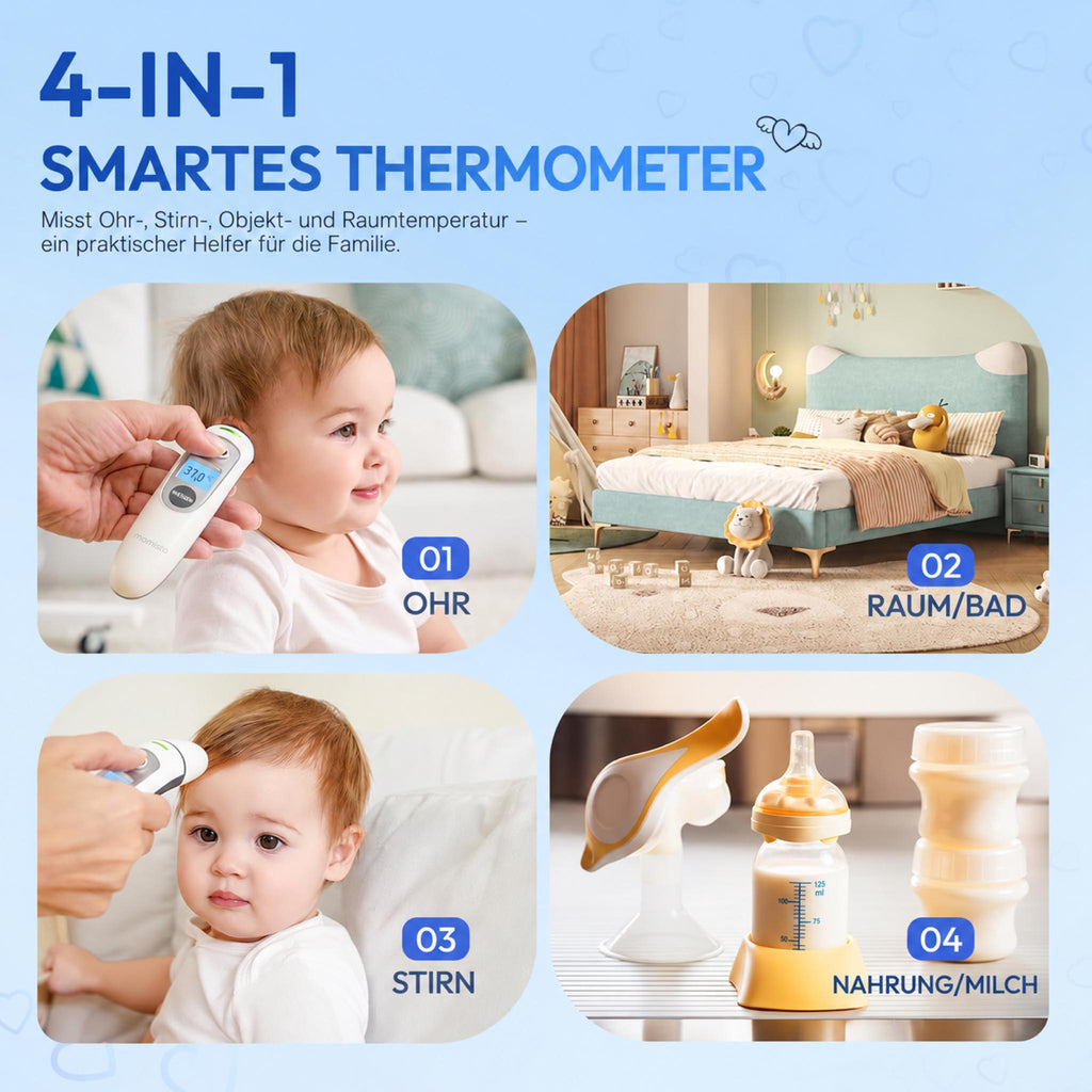 TempCare – Digitales Ohrthermometer für Babys & Kinder