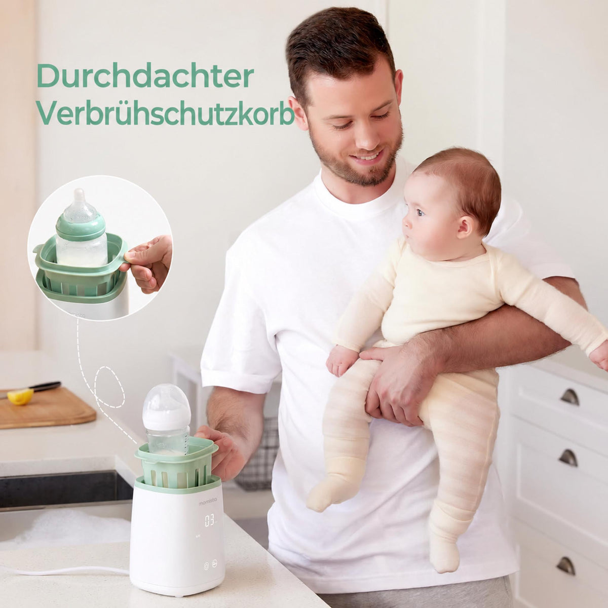 WarmFlow – Elektrischer Flaschenwärmer 10-in-1